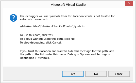 FFR_ITUntrustedSymbolPaths Debug with untrusted symbols path?
