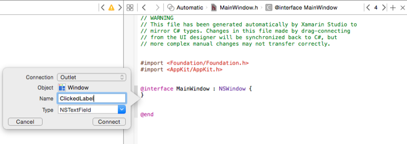Setting the Outlet properties Setting the Outlet properties