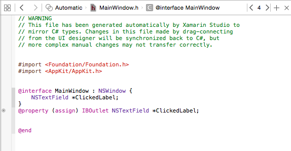The completed Outlet The completed Outlet