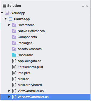 The new class name in Visual Studio for Mac The new class name in Visual Studio for Mac