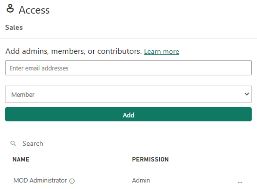 Screenshot of the Access window with user details.