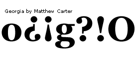 The string 'o¿¡g?!O' showing uppercase alignment of inverted question and exclamation marks
