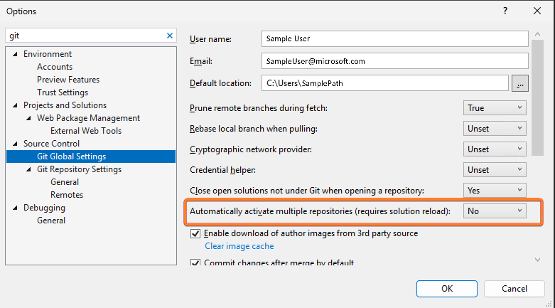 Multi-repo Setting