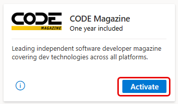 CODE Magazine Tile