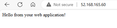Basic web page in Nginx