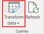 Open Power Query Open Power Query