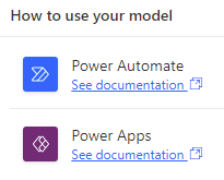 How your model is used.