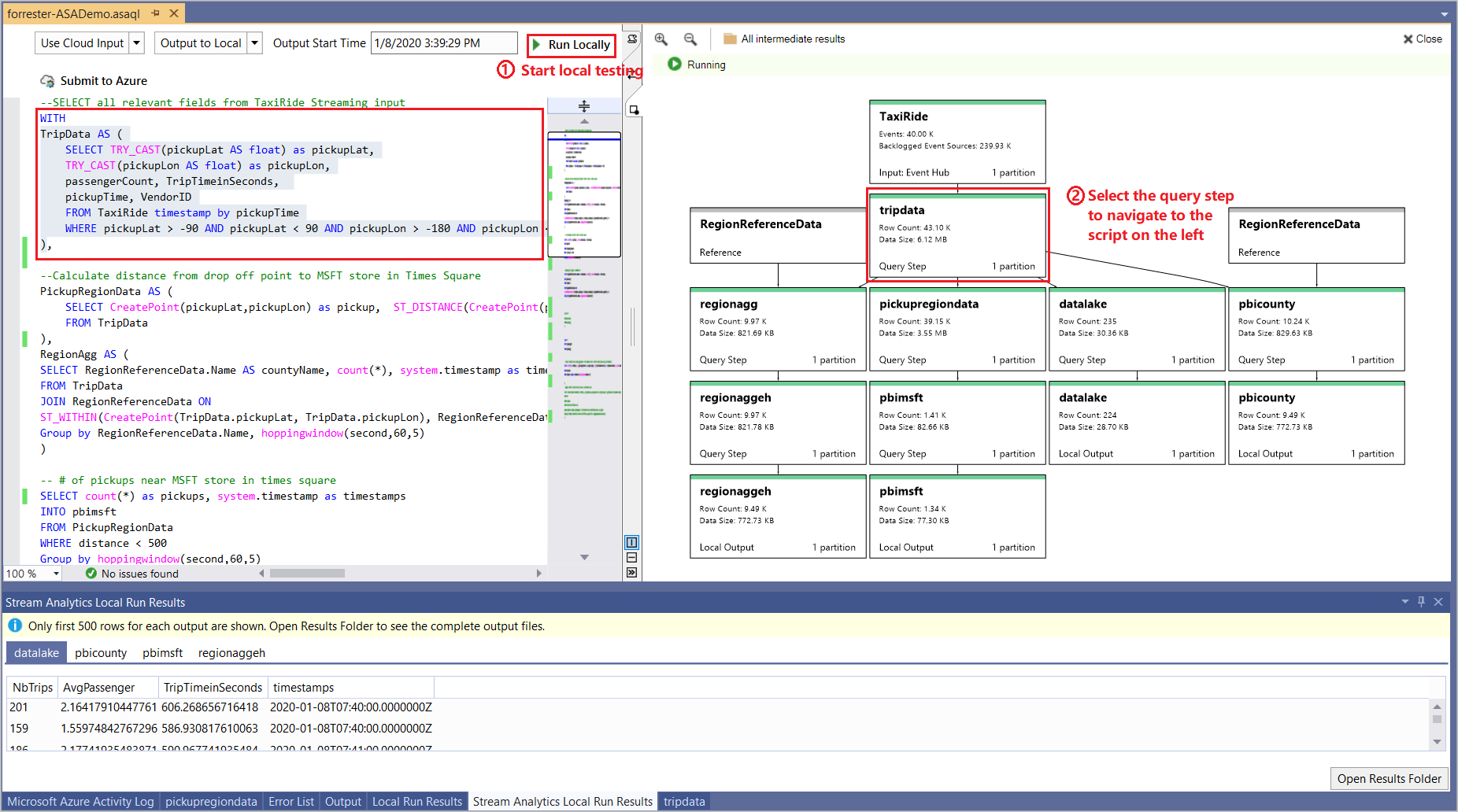 Job diagram navigate script