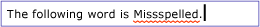 Textbox with spell-checking Textbox with spell-checking
