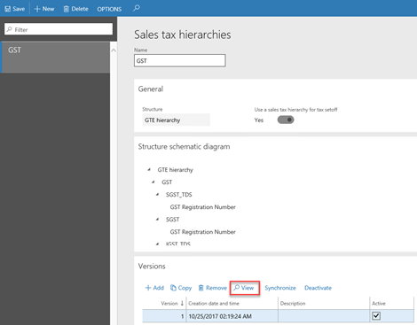Screenshot of the setoff rule.