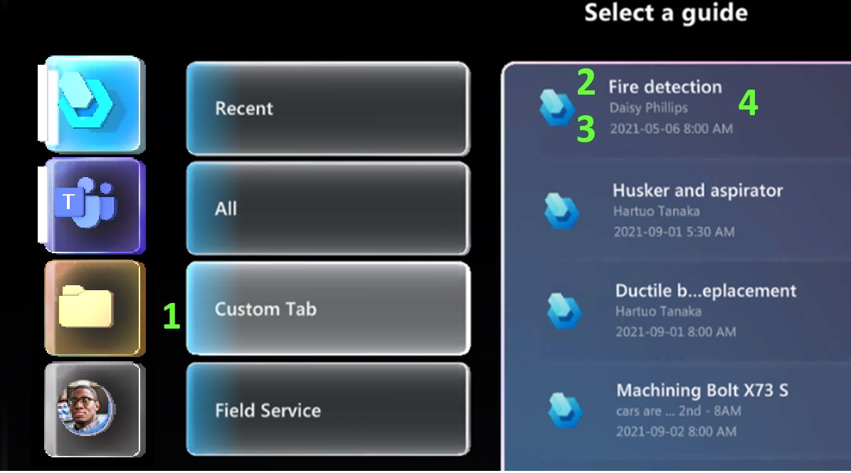 Custom tab elements Custom tab elements.