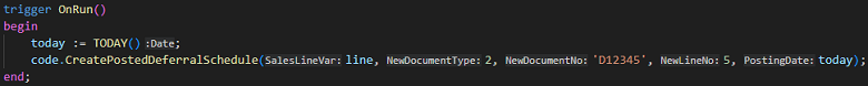 Example of inlay hints for return type and parameters