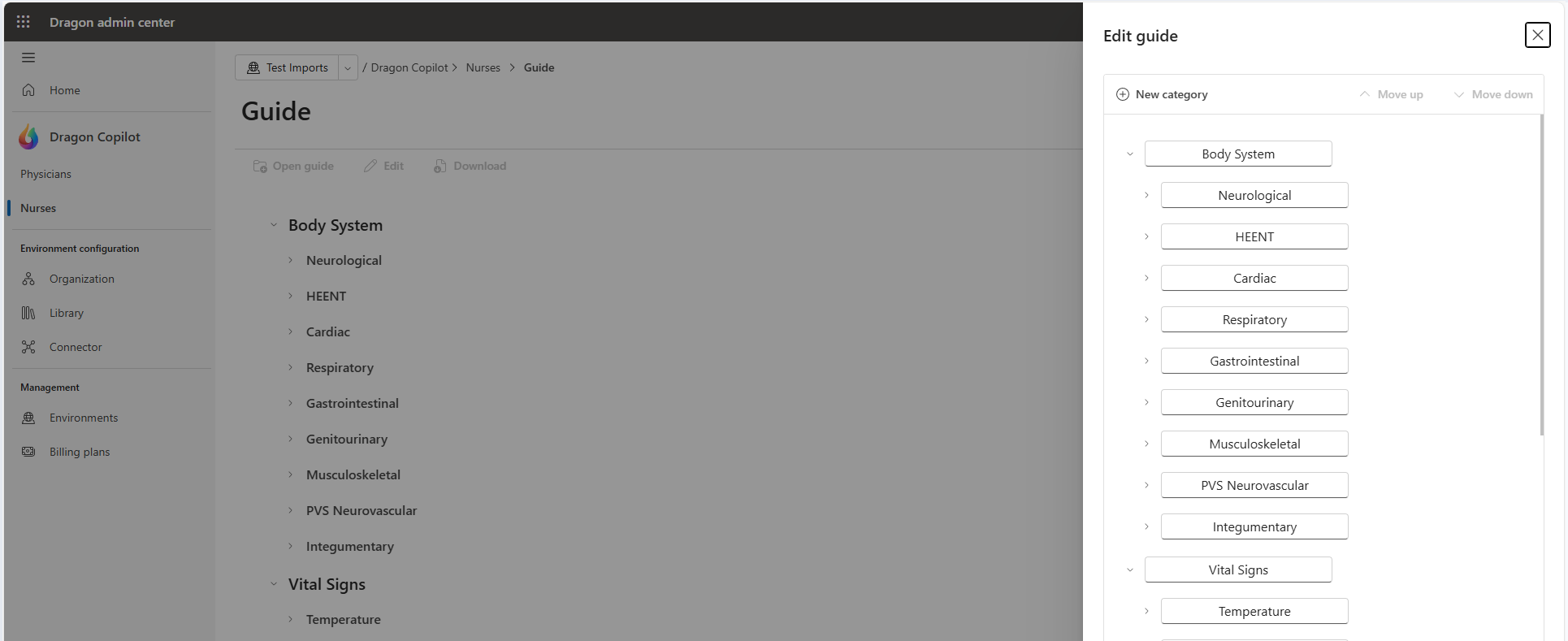 Guide - edit configuration
