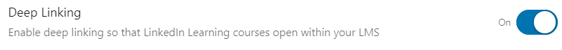 Enable Deep Linking