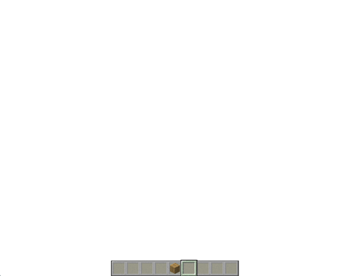 Image of a Minecraft world faded to white.