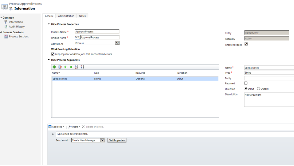 Add a step - send email Add a step - send email.
