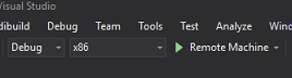 Screenshot that shows how to deploy the solution from Visual Studio.