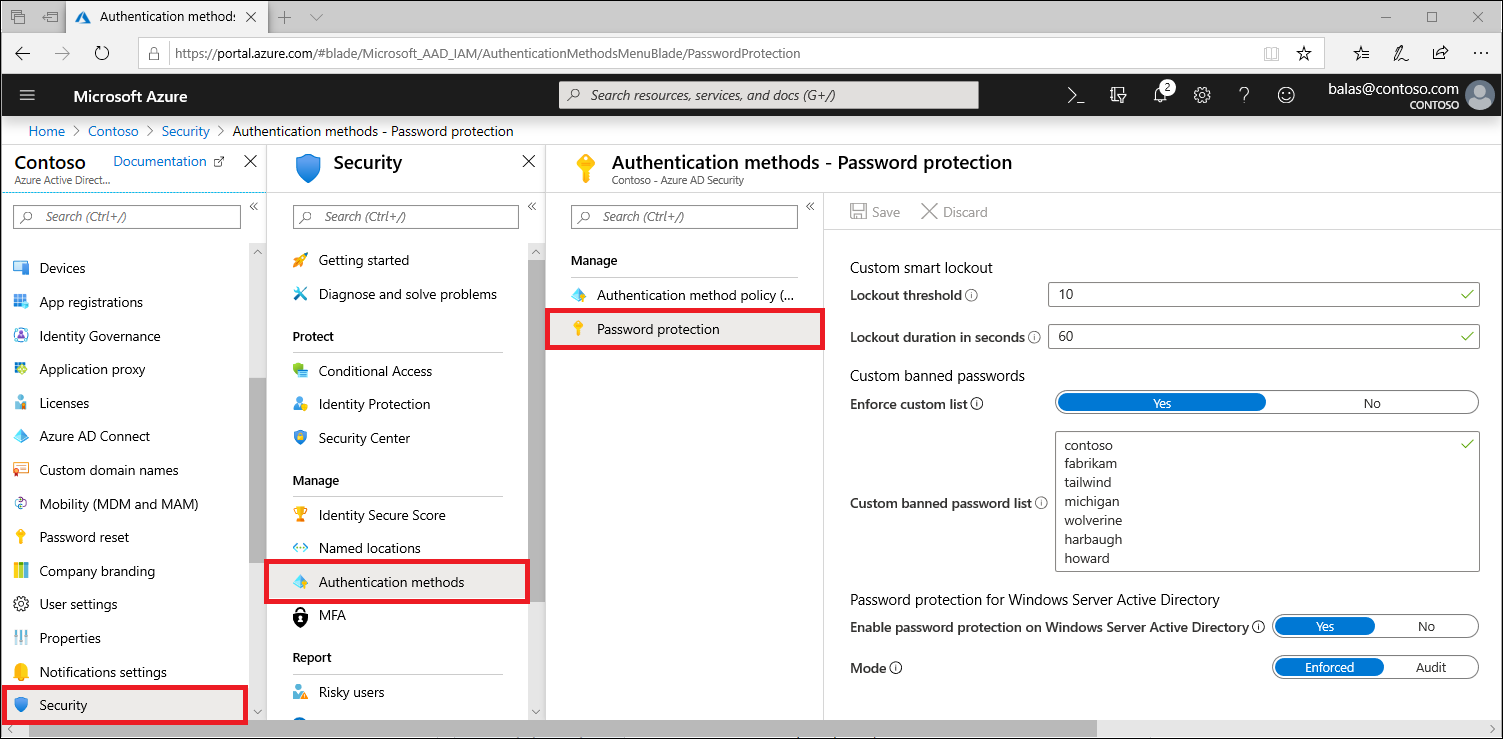 Customize the Microsoft Entra smart lockout policy in the Microsoft Entra admin center