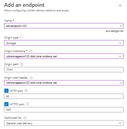 Add endpoint pane.