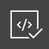 XML validation icon