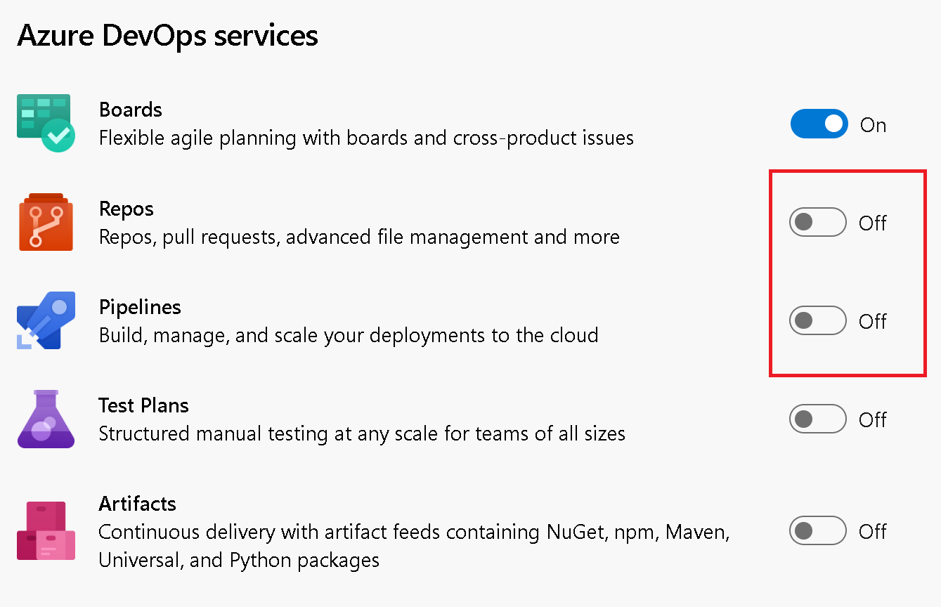 Screenshots of DevOps services. Screenshots of DevOps services.