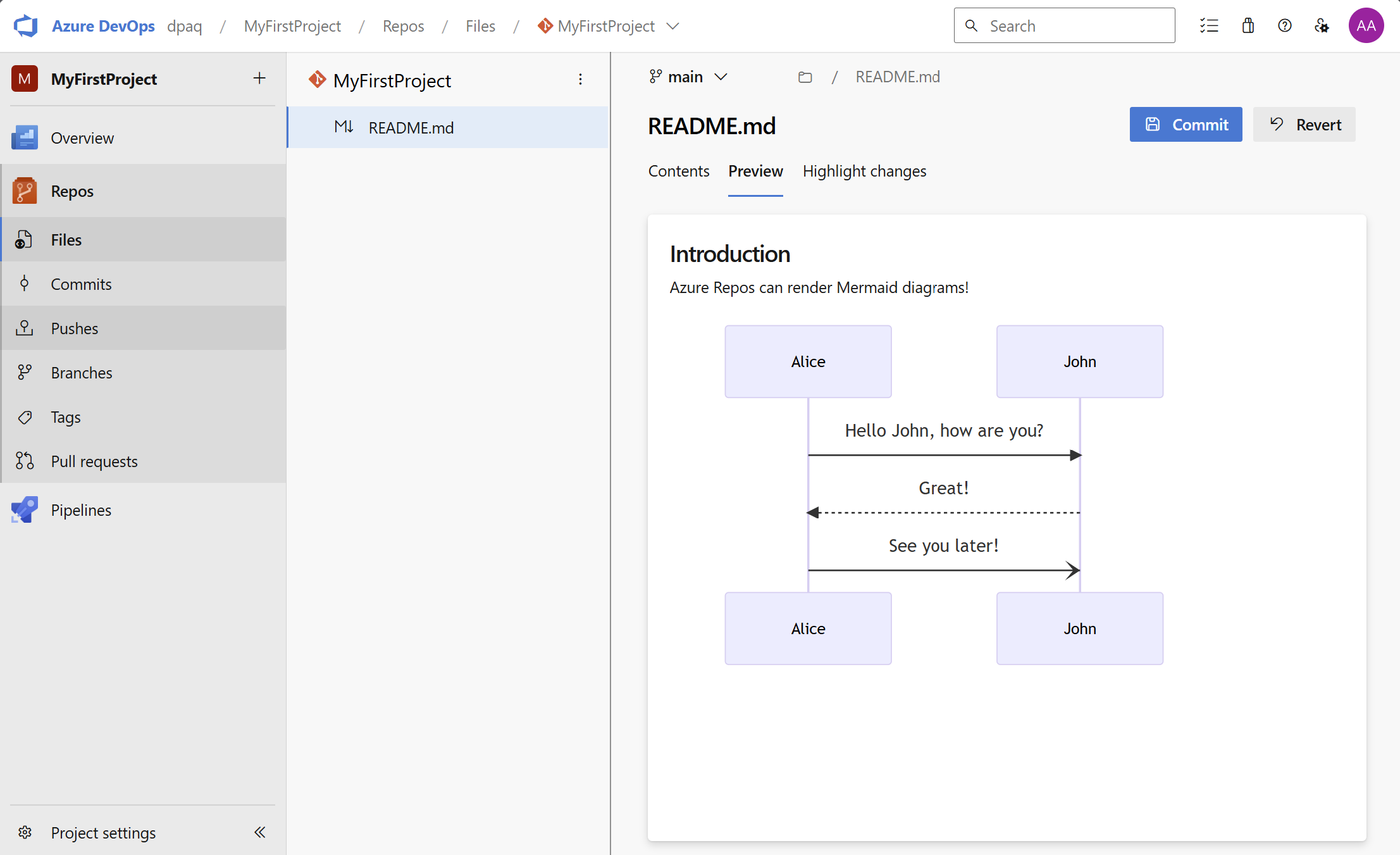 Screenshot of mermaid diagrams in markdown file preview Screenshot of mermaid diagrams in markdown file preview.