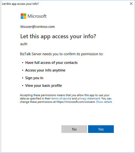 Office 365 Contact permissions