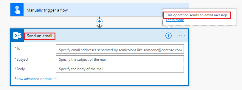 Screenshot that shows how the summary and description fields will appear.