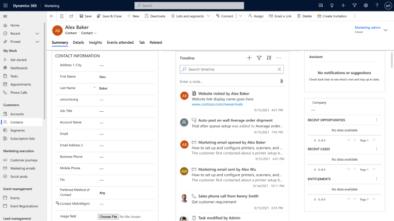 Screenshot of new timeline view Screenshot of new timeline view.