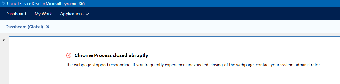 Cancel to skip the recovery of Chrome Process webpage Cancel to skip the recovery of Chrome Process webpage.