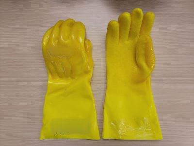 Yellow Chemical Resistant Gloves