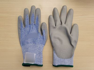Blue/Gray A3 Cut Resistant Gloves