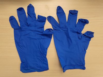 Blue Disposable Gloves