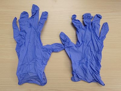 Purple Disposable Gloves
