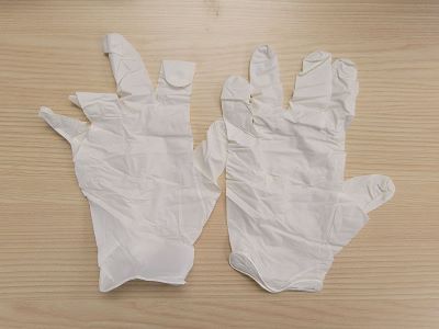 White Disposable Gloves