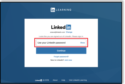 linkedin-learning-validate-integration-password-screen