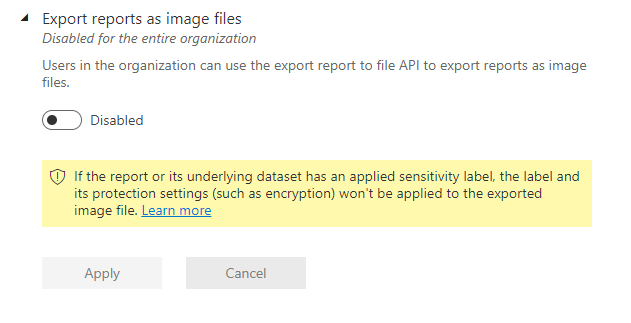 Screenshot of export as image setting.