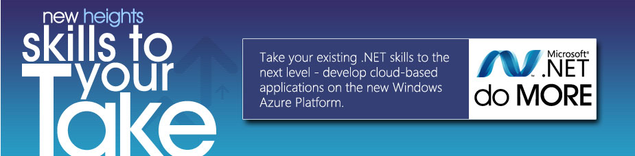 Do More with .NET on the new Windows Azure Platform