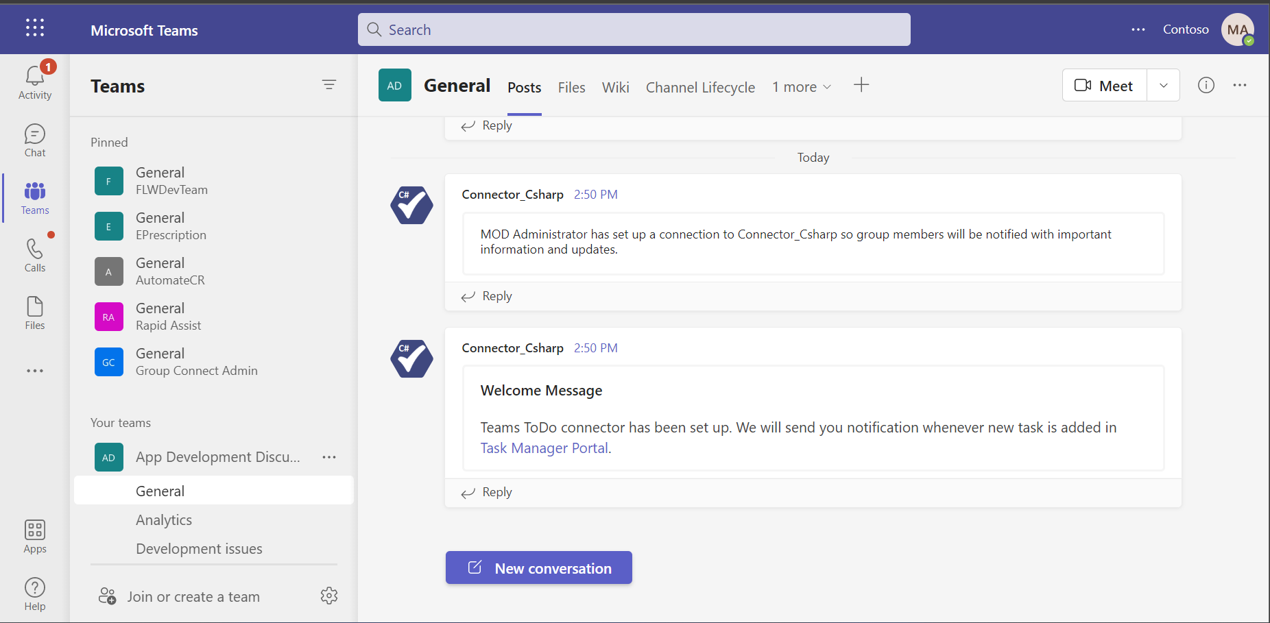 Task manager portal