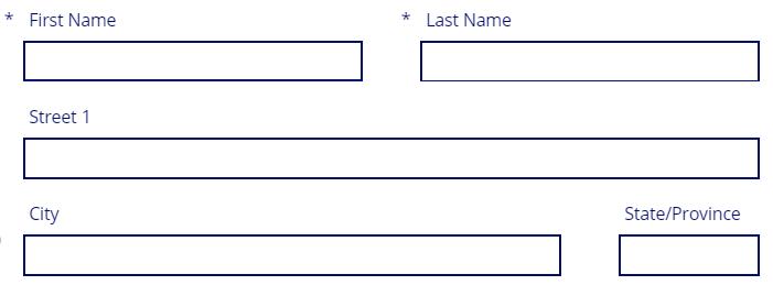 Screenshot of drag and drop column layout options.