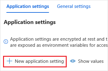 Add configuration setting Add configuration setting