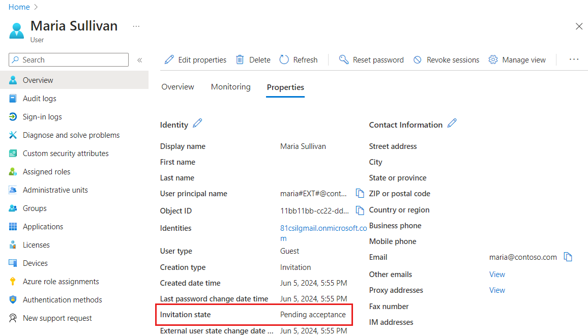 Screenshot of user profile before redemption.
