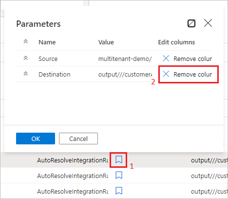 Remove User Properties Screenshot showing how to remove User Properties.