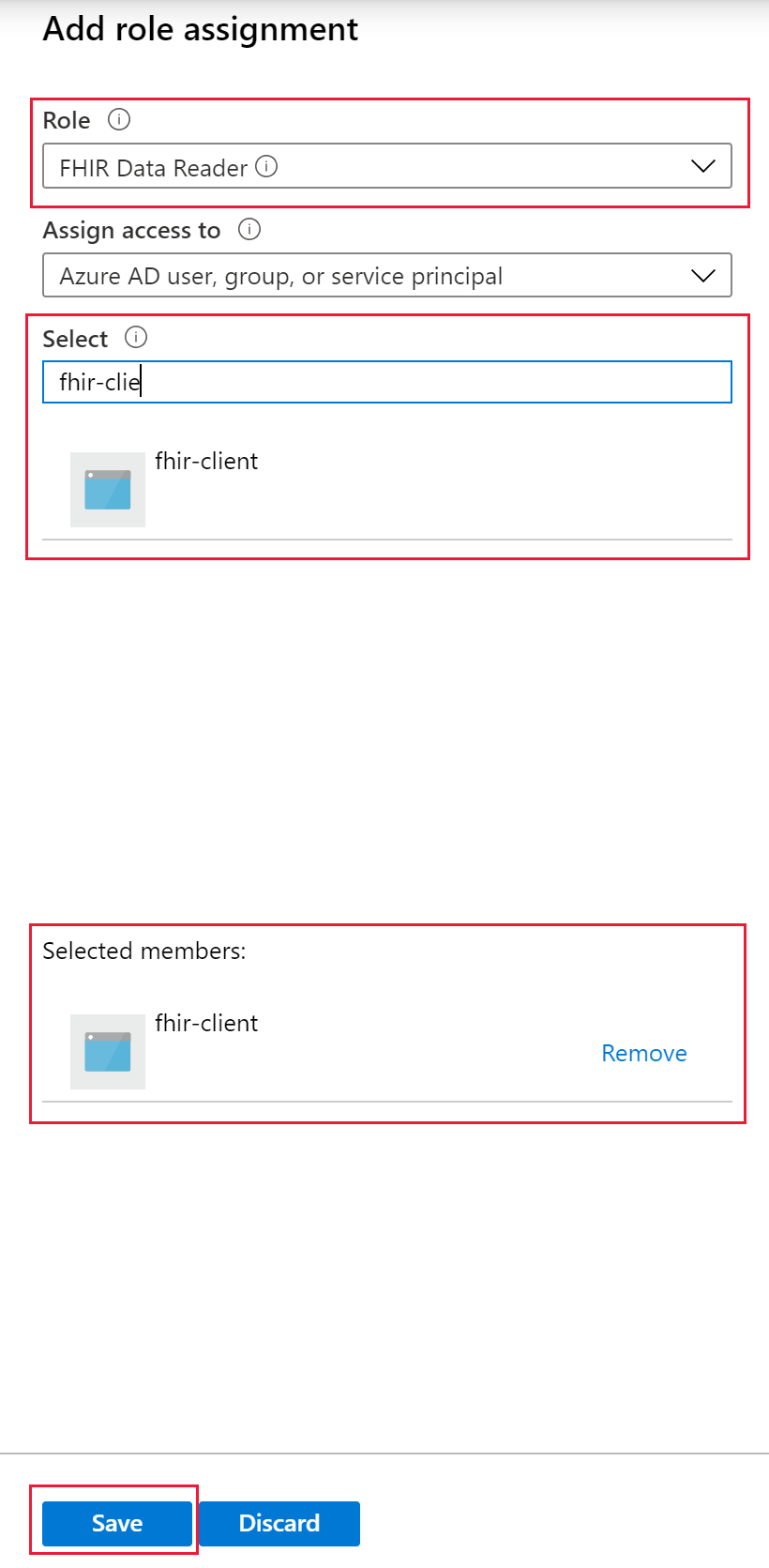 Built-in FHIR data roles