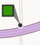 fcefc81e-0d88-4cc9-97ee-dccc26b7ac77 Image that shows a large green box projecting from a small black circle as the pushpin icon style