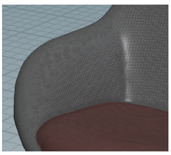 High-polygon model High-polygon model