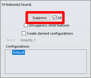 Suppress Suppress.