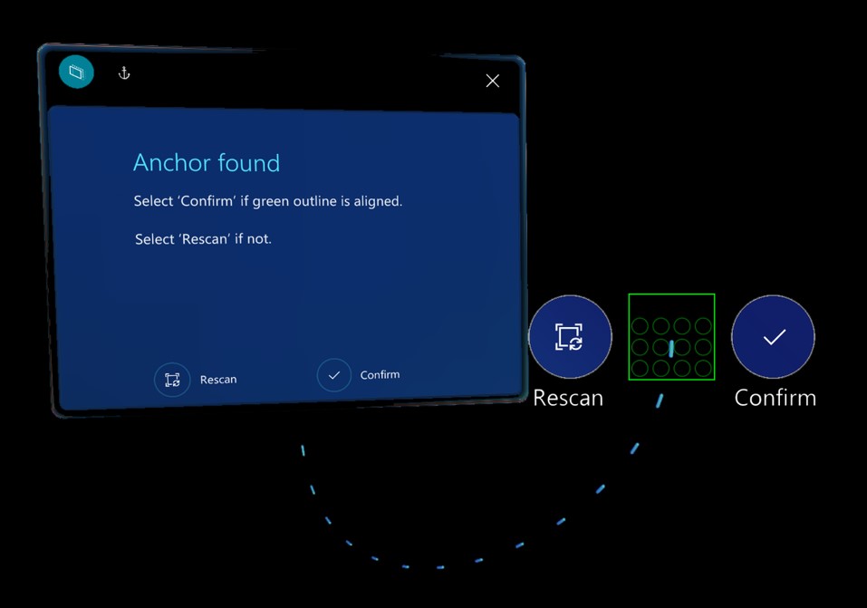 Confirm button on the Circular Code page Confirm button on the Circular Code page.