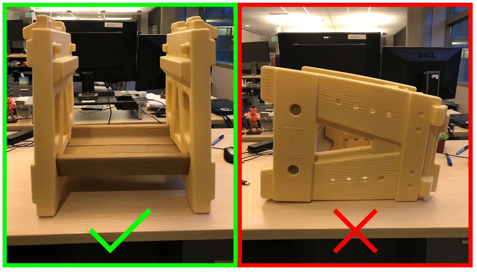 Example of orientation validation Example of orientation validation.