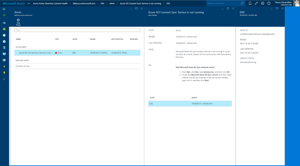 Microsoft Entra Connect Sync error